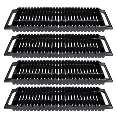 STOBAZA Anti-Static PCB Rack 25-Slot Circuit Board Holder 18.7 Inch Bar Bracket for Electronics Storage and Assembly in Saudi Arabia