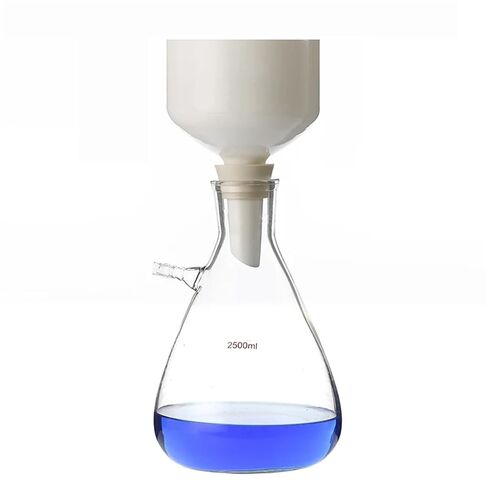Buchner Funnel Vacuum Filter جهاز ترشيح المختبر مجموعة مرشحات Buchner Funnel (2500ml-Funnel 150mm) in Kuwait