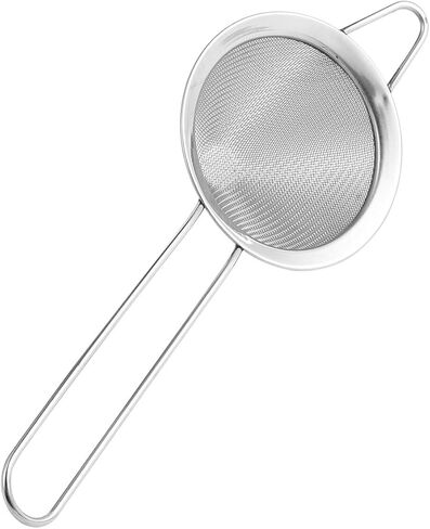 Lurrose Triangular Cone Juice Residue Strainer Funnel Screen Filter for Bar and Kitchen Efficient Ice and Sundries Draining Tool Multi-use for Juice Soy Milk Oil and Flour Filtering in Saudi Arabia