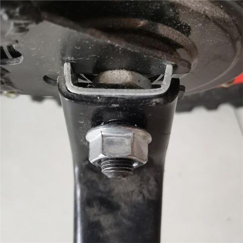 ZYAMY 10PCS Bicycle Stabilizer Bar Vertical Bracket Positioning Mounting Plate Spacer 23mm Bicycle Side Wheel Positioning Piece Bicycle Auxiliary Rubber Flashing Silent Wheel in Saudi Arabia