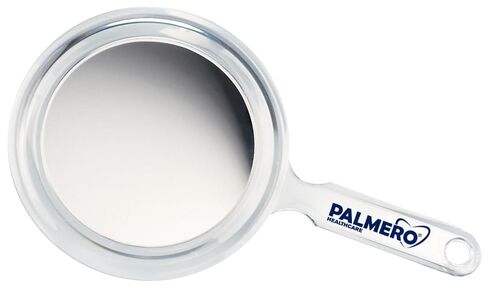 Palmero Sales 45 Dental Hand Mirror Double Sided Durable Plastic 5 in Kuwait