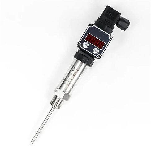 0-10V Diesel/Water/Oil Pt100 Temperature Temperature Sensor with LCD Display(0-100 Celsuis 4-20mA,500mm) in Saudi Arabia