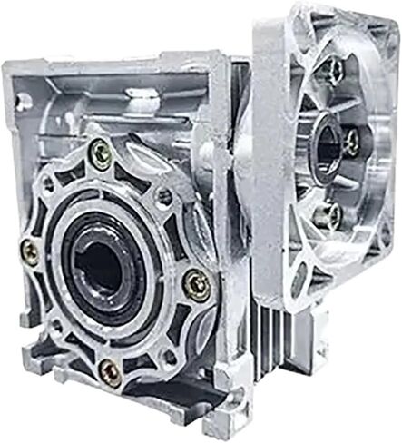Speed Reducer NMRV050 Worm 19mm Input Shaft 5:1-100 :1 Gear Ratio for 80mm servo Motor(Ratio 80 to 1) in Saudi Arabia
