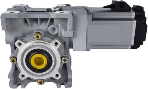Worm Gear Reducer NMRV030 Low Backlash 8~10 Arcmin Wormwheel Gearbox Input 8mm Step Motor(63b5,HS30 Ratio 50) in Saudi Arabia