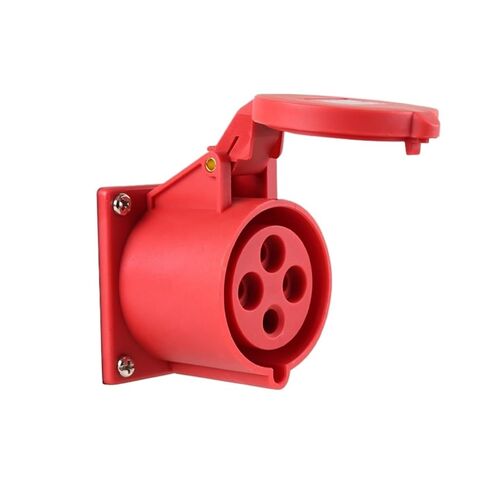 Industrial and Socket 4 core 16A Docking Aviation Waterproof and dustproof Non-Explosion-Proof Connector Three-Phase Power(Surface Mounted Socket) in Saudi Arabia