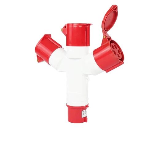 طيران صناعي مقاوم للماء ومقبس واحد في ثلاثة خارج 3/4/5 كور 16A32A طاقة ثلاثية الطور غير مقاومة للانفجار (4 كور 16A) in Kuwait