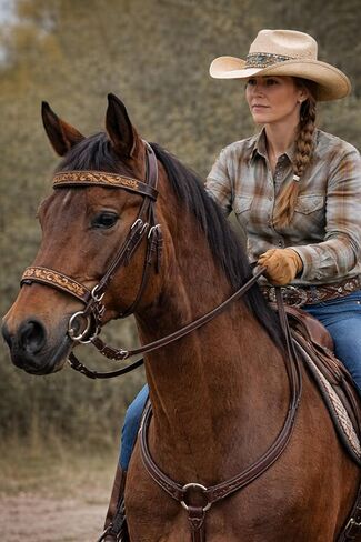 Horse Western Leather Bitless Sidepull Bridle Split Reins 77RS29BR in Saudi Arabia