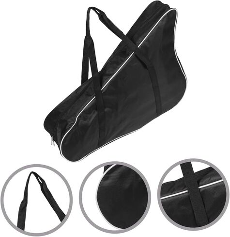 Kisangel Gig Bag Harp Lyre Storage Bag Lyre Carry Case Travel Musician Small Instrument Storage Pouch Acoustic Lyre Carrying Bag Lyre Handbag Lyre Carrying Pouch Key Black Oxford Cloth in Saudi Arabia