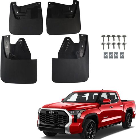 Mud Flaps for Ford Maverick 2025 2024 2023 2022 Accessories Front & Rear Mud Guards Splash(Set for 4 Pcs) No Drilling Required in Saudi Arabia