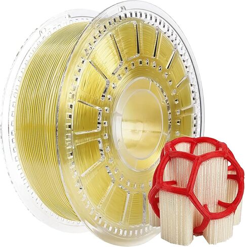 خيوط PVA مقاس 1.75 مم - مادة دعم الطابعة ثلاثية الأبعاد القابلة للذوبان في الماء والقابلة للذوبان لـ Pla، خيوط الطابعة ثلاثية الأبعاد PVA، متوافقة مع Bambu Lab وPrusa وEnder 3 (لون طبيعي) in Kuwait