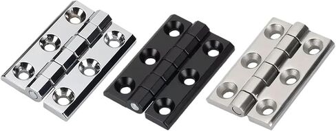 CL226-5 Zinc Alloy Butt Heavy Cabinet Door Hinges Hardware 1Pcs(Gray) in Saudi Arabia