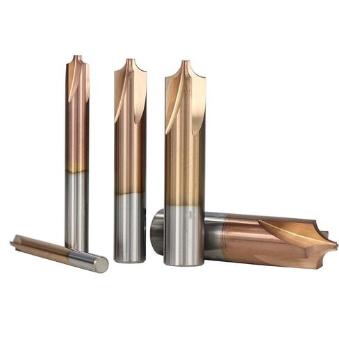 1pcs Carbide Corner Rounding End Mill R0.5-R5.0 Titanium Coating CNC Machine Router Bit Straight Shank 4-12mm Milling Cutter(R1.5xD6x50L) in Saudi Arabia