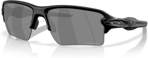 Oakley Men's OO9488 FLAK 2.0 XXL نظارة شمسية مستطيلة مستقطبة ، أسود غير لامع/أسود ، 63 مم in Kuwait