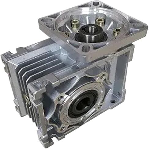 5:1-80:1 Worm Reducer NMRV030 11mm Input Shaft RV030 Gearbox for NEMA 23 Stepper Motor or 57mm DC(Ratio 5 to 1) in Kuwait