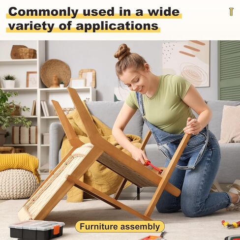 METALLIXITY Machine Screws Phillips Head(#10-24x1-3/4) 25Pcs, 304 Stainless Steel Round Head Phillips Drive Furniture Bolts - for Woodworking & Furniture Assembly, Silver in Kuwait