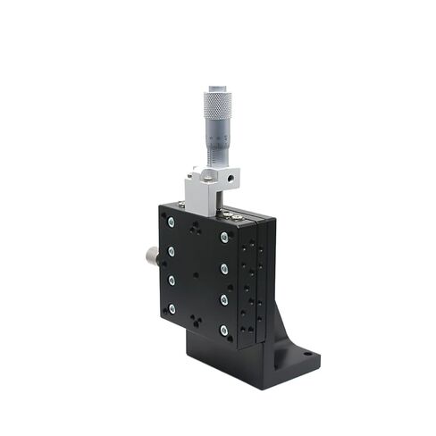 Z-axis 80 * 80mm LV80 Slide Table Manual Displacement Vertical Lifting fine Adjustment in Saudi Arabia