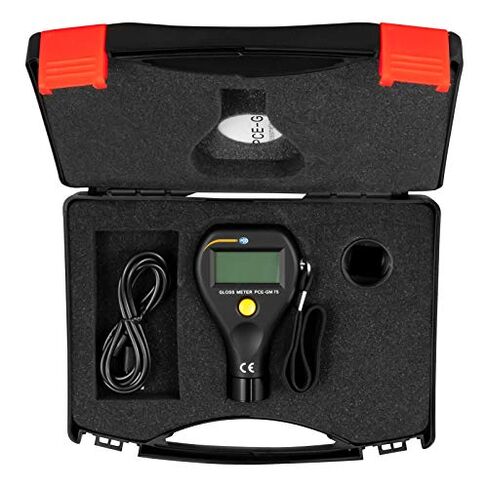 جهاز اختبار السطح PCE-GM 75 من PCE، لقياس اللمعان، بقياس زوايا 20 درجة و60 درجة و85 درجة بدقة عالية، إلى جانب تخزين البيانات والتصميم المدمج in Kuwait