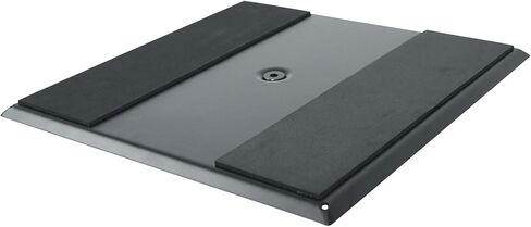 Rockville RVS-Shelf GOBO/Moving Head Light Shelf for M10 Threaded Stands, Heavy-Duty Steel, EVA Foam Protection, Universal DJ/Lighting Stand Attachment in Saudi Arabia