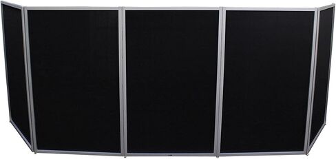 ProX XF-5X3048S 5 Panel Silver Frame DJ Facade W/Stainless Quick Release 180 Deg Hinges in Saudi Arabia
