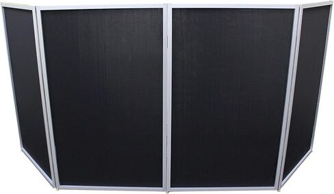 ProX XF-5X3048S 5 Panel Silver Frame DJ Facade W/Stainless Quick Release 180 Deg Hinges in Saudi Arabia