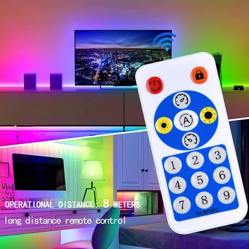 WS2812B WS2811 WS2813 WS2815 1903 SP602E Bluetooth Controller with 4 Signal Outputs, Compatible with LED Module Pixel Strip String Light Andriod iOS APP/RF Remote/Trigger Control in Saudi Arabia