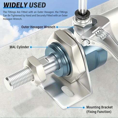 1PCS Male Straight 4mm Tube OD x 1/8 Inch BSP Thread Push to Connect Fitting PC4-01 in Saudi Arabia