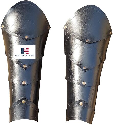 Nautical-Mart العصور الوسطى درع الساق الجلدية غريفز زي الهالوين in Kuwait