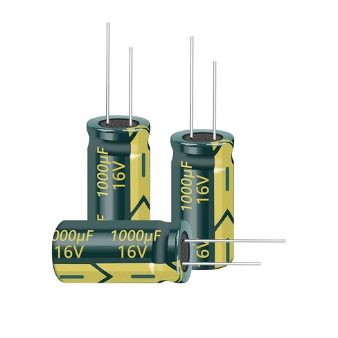 20pcs 16V 1000UF Capacitor 8x16mm(0.31x0.63in High Frequency Aluminum Electrolytic Capacitors for TV, LCD Monitor, Game in Saudi Arabia