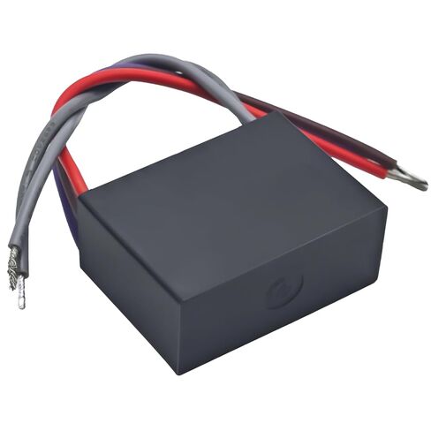 C61 5 Wire Ceiling Fan Capacitor 250VAC 4.5uF+5uF+6uF (Pack of 2) - Replacement for Ceiling Fan Motors and Speed Regulation in Saudi Arabia