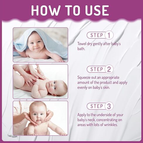 يمنع كريم الشائك | كريم الطفح الجلدي الحراري للأطفال، وطفح العرق، والأكزيما وتهيج الجلد | يهدئ الانزعاج الذي يصيب بشرة الطفل | يعزز إصلاح الحواجز للأطفال | لطيف لحديثي الولادة/الأطفال الصغار - 3.38 أونصة in Kuwait