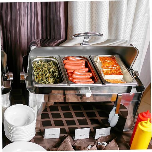 GARVALON Stainless Steel Steam Pan Perforated Easy to Clean Versatile Use Hotel Pan in Kuwait