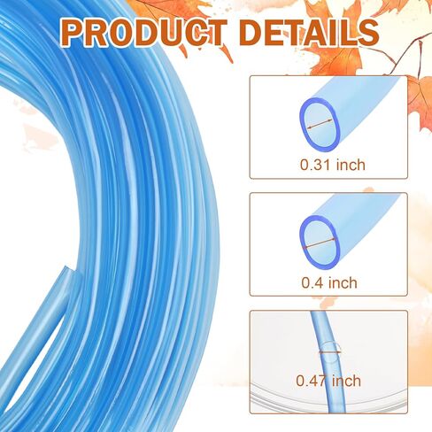 5 Sets Maple Syrup Tapping Kit Including 5 Buckets (5L) with Lid, 30ft Tubing, 10 Tree Taps, 1 Tap & Drill Bit Maple Tree Tapping Kit for Experts or Beginners Maple Birch Syrup Collection Supplies in Kuwait