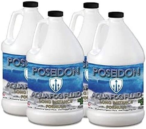 Froggys Fog Poseidon Aqua Fog Fluid - LD 4 Gallon Case Long Distance Application for Ultrasonic Fog Machines in Saudi Arabia