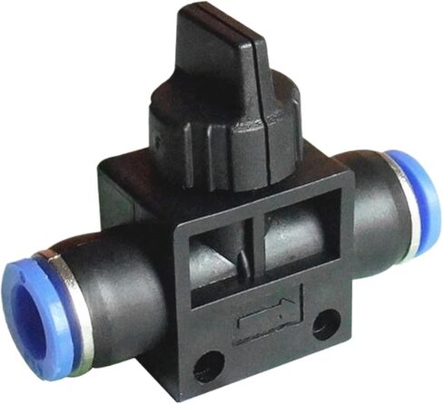 10PCS/LOT Pneumatic Throttle Manual regulation pressure regulator Pneumatic fittings HVFF6 HVFF8 HVFF10 HVFF12 HVFF4(HVFF 8mm) in Saudi Arabia