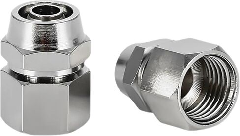 PCF Copper Pneumatic Quick Connector Internal Thread 1/8" 1/4" 3/8" 1/2" Standard Pipe Thread Quick Connector PU Hose Outer Diameter 4 6 8 10MM(PCF6-02) in Saudi Arabia
