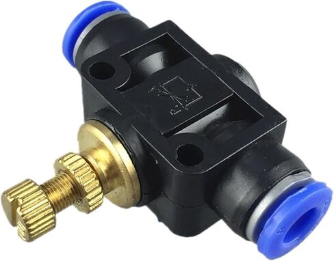 10PCS/LOT Pneumatic Throttle Flow control valve Pneumatic fittings LSA-6 SA4 SA6 SA8(For 6mm tube) in Saudi Arabia