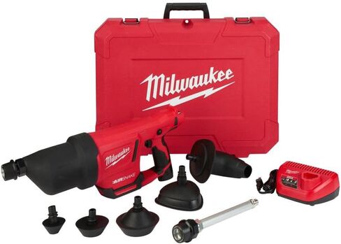 Milwaukee Electric - M12 AIRSNAKE Drain Cleaning AIR Gun KIT in Saudi Arabia