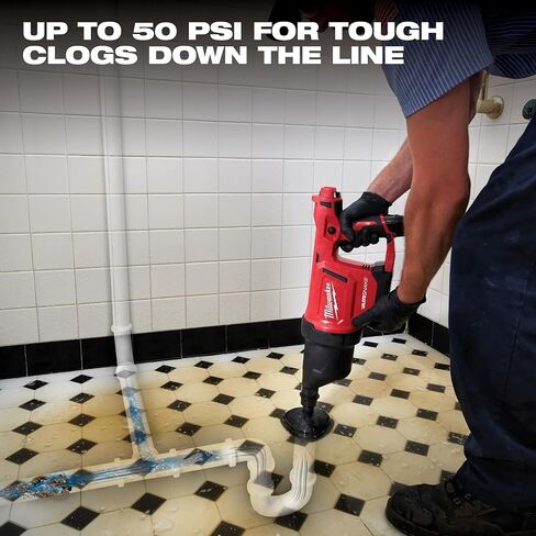 Milwaukee Electric - M12 AIRSNAKE Drain Cleaning AIR Gun KIT in Saudi Arabia