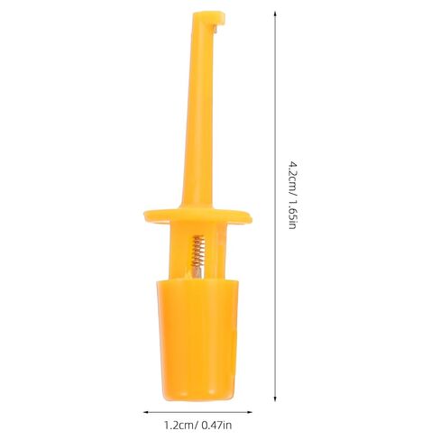 Cabilock 20pcs Multimeter Test Probes Colorful Large Spring Hook Clips for Electronic Testing Circuit Board Diagnosis and Experimentation in Saudi Arabia