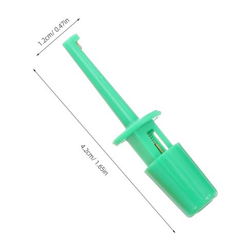 Cabilock 20pcs Multimeter Test Probes Colorful Large Spring Hook Clips for Electronic Testing Circuit Board Diagnosis and Experimentation in Saudi Arabia