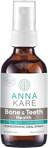 Bone & Teeth Health Cell Salts – 3 Schuessler Cell Salts Blend for Bone & Dental Health, Tooth Remineralization, Cavity Protection & Gum Support | 60 ml Oral Spray for Kids & Adults by AnnaKare in Saudi Arabia