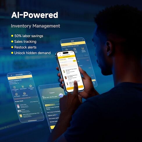 AI Vending Machine with Self-Checkout - DC360 Combo Refrigerated Vending for Fresh Food, Snacks & Cold Beverages - Real Time Inventory - Ideal for Office, School, Hospital, Gym (Black) in Saudi Arabia