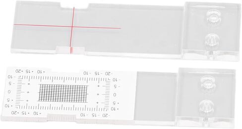 WALFRONT Tell Tale Corner Crack Monitor, Acrylic Material, High Precision with Clear Scale, Ideal for Home Construction and Renovations in Saudi Arabia