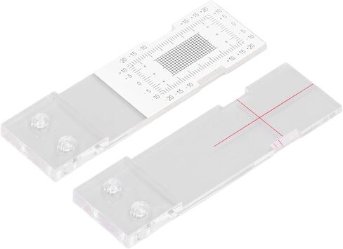 WALFRONT Tell Tale Corner Crack Monitor, Acrylic Material, High Precision with Clear Scale, Ideal for Home Construction and Renovations in Saudi Arabia