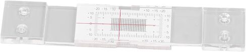 WALFRONT Tell Tale Corner Crack Monitor, Acrylic Material, High Precision with Clear Scale, Ideal for Home Construction and Renovations in Saudi Arabia