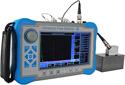 Digital Ultrasonic Flaw Detector with Multi Detection Modes Testing Range 0~15000mm Material Velocity 100~20000m/s Gain 0~110dB for Pressure Vessel Integrity Check in Saudi Arabia