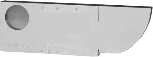 Standard Metal Parts & Accessories of Ultrasonic Flaw Detector Calibration test Block for Instrument Precise Measurements(IIA-2) in Saudi Arabia