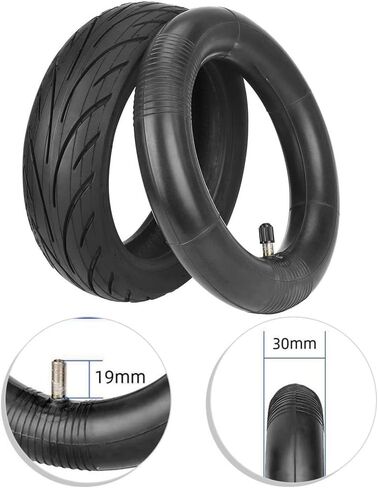 9 Inch Outer Tire 9×2.3 with Inner Tube 8.5 Inch for Niu KQi1 Electric Scooter Rubber Wear-Resistant Replacement Wheel Accessory for Outdoor Riding in Saudi Arabia