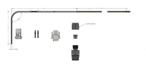 Replacement Pitco B6700610-CL Probe Service Kit, 2 Wire, SG, 12 Month Warranty & USA Support in Saudi Arabia
