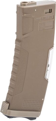 Evike Airsoft - BAMF GEN2 Polymer 190rd Mid-Cap Mag for M4-Style Series Airsoft AEGs (Model: Tan/Single Mag) in Saudi Arabia